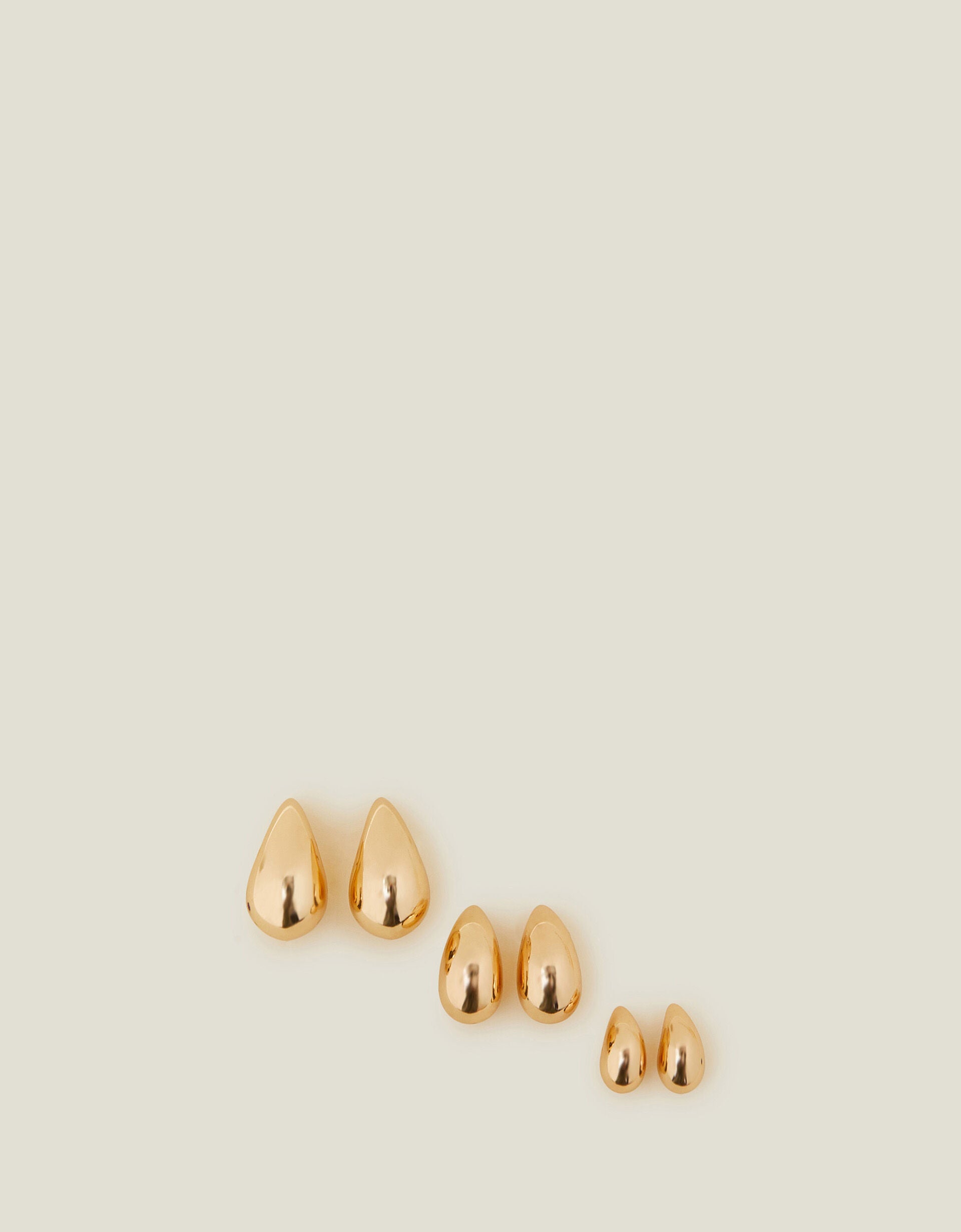 Aurivelle™ – 3-Pack Drop Curve Earrings